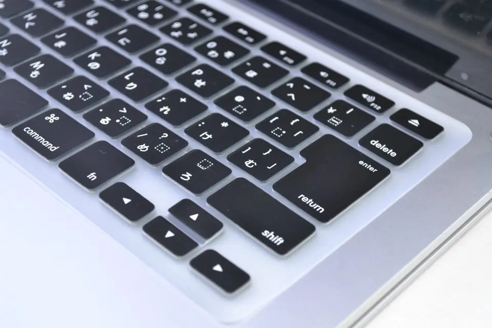 Новая японская алфавитная силиконовая наклейка JIP для клавиатуры Macbook Air 13 pro 15 17