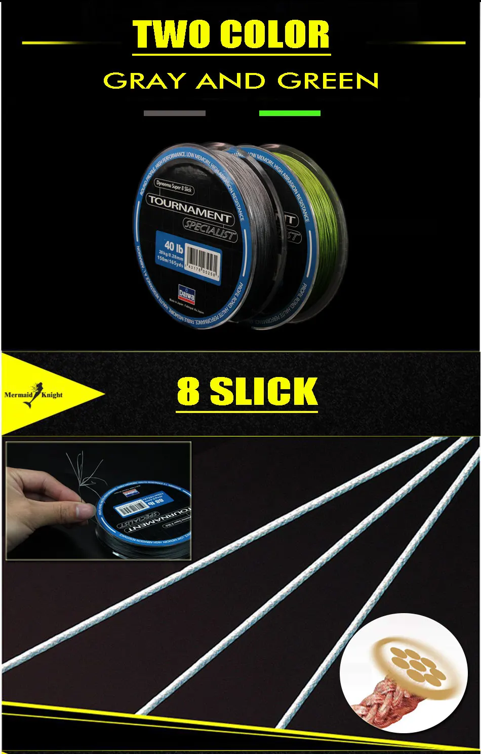 DAIWA 8 плетеная леска-Длина: 150 м/165yds, диаметр: 0,1 мм-0,4 мм, размер: 13-88lb японская ПЭ плетеная леска