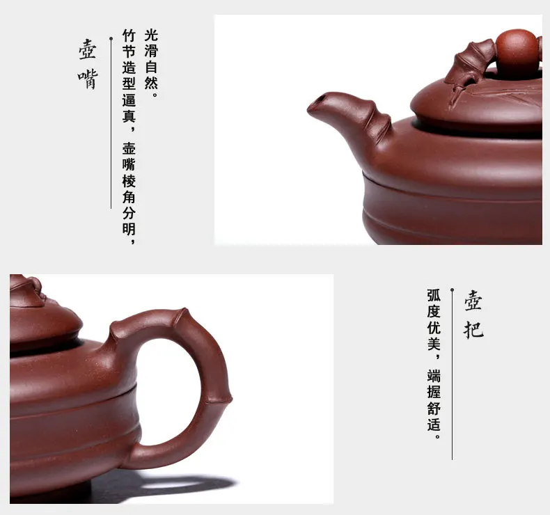 Знаменитый yixing artisan фиолетовая глина фиолетовый металлический пурпурный глина для запуска Фиолетовый Глиняный заварочный чайник чайные наборы на заказ подарочные наборы
