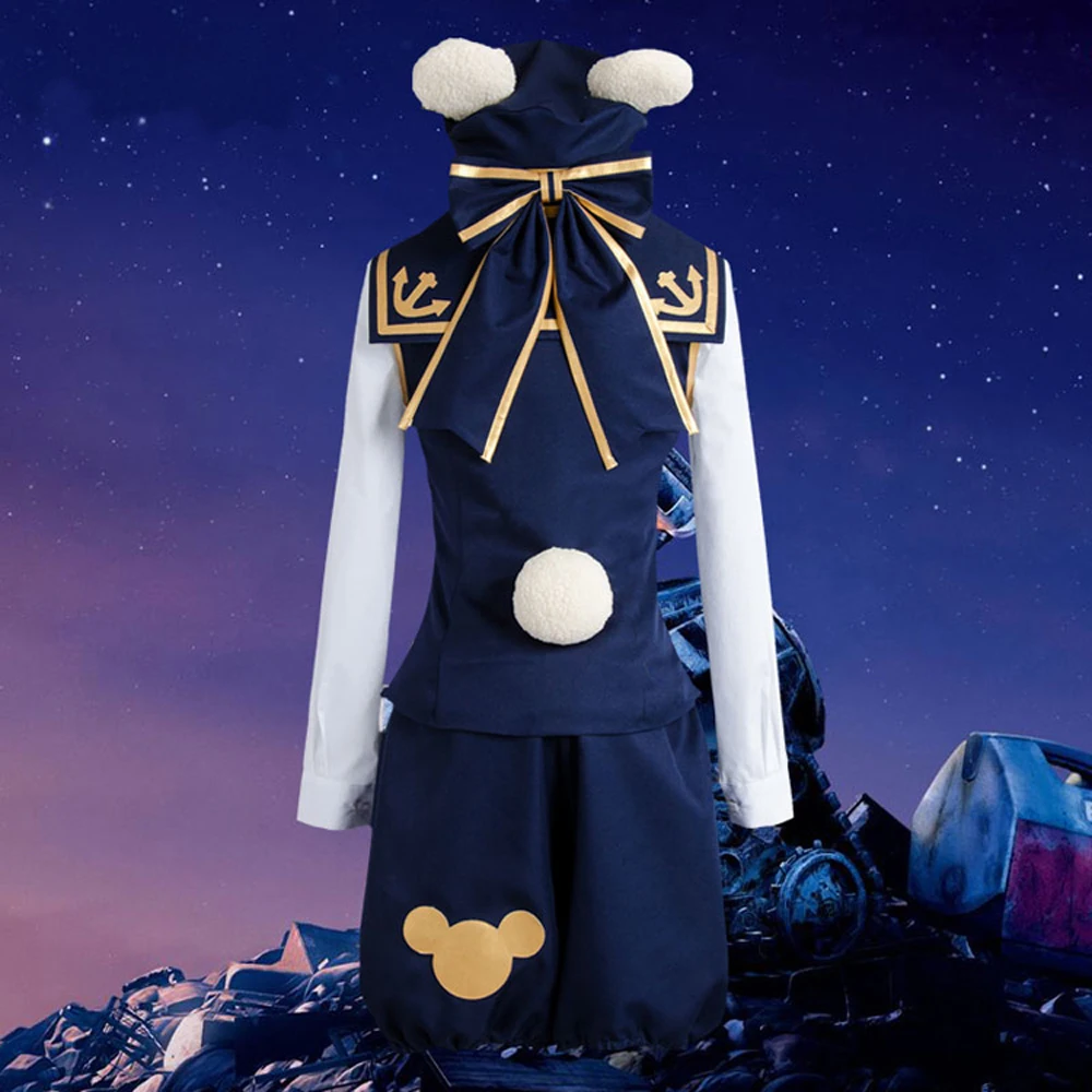 Bear Duffy Cosplay Costume Adult Halloween Carnival Navy Sailor costume for Women Uniform Outfits Full Set | Тематическая одежда и