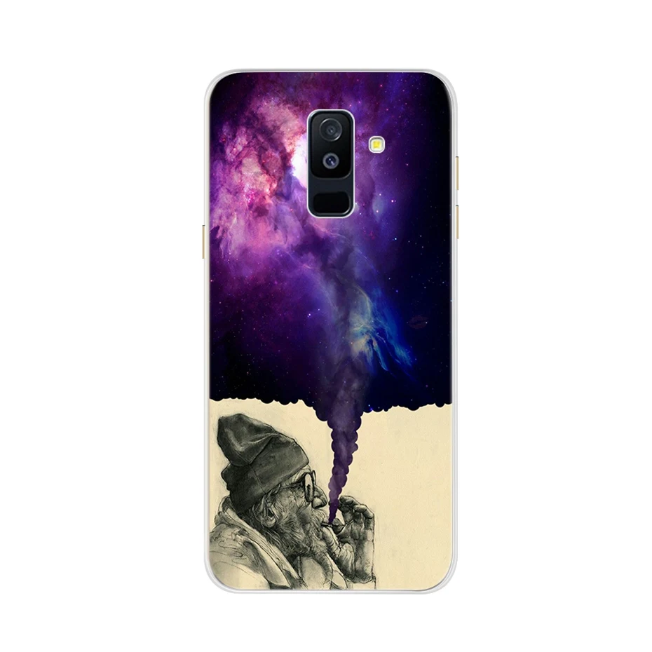 CAMEL Для samsung Galaxy A6 плюс A6Plus чехол на samsung A6 плюс Чехол Мягкий силиконовый чехол для задней панели мобильного телефона из термопластика чехол для принципиально A6 плюс 6 A6 - Цвет: CAMEL
