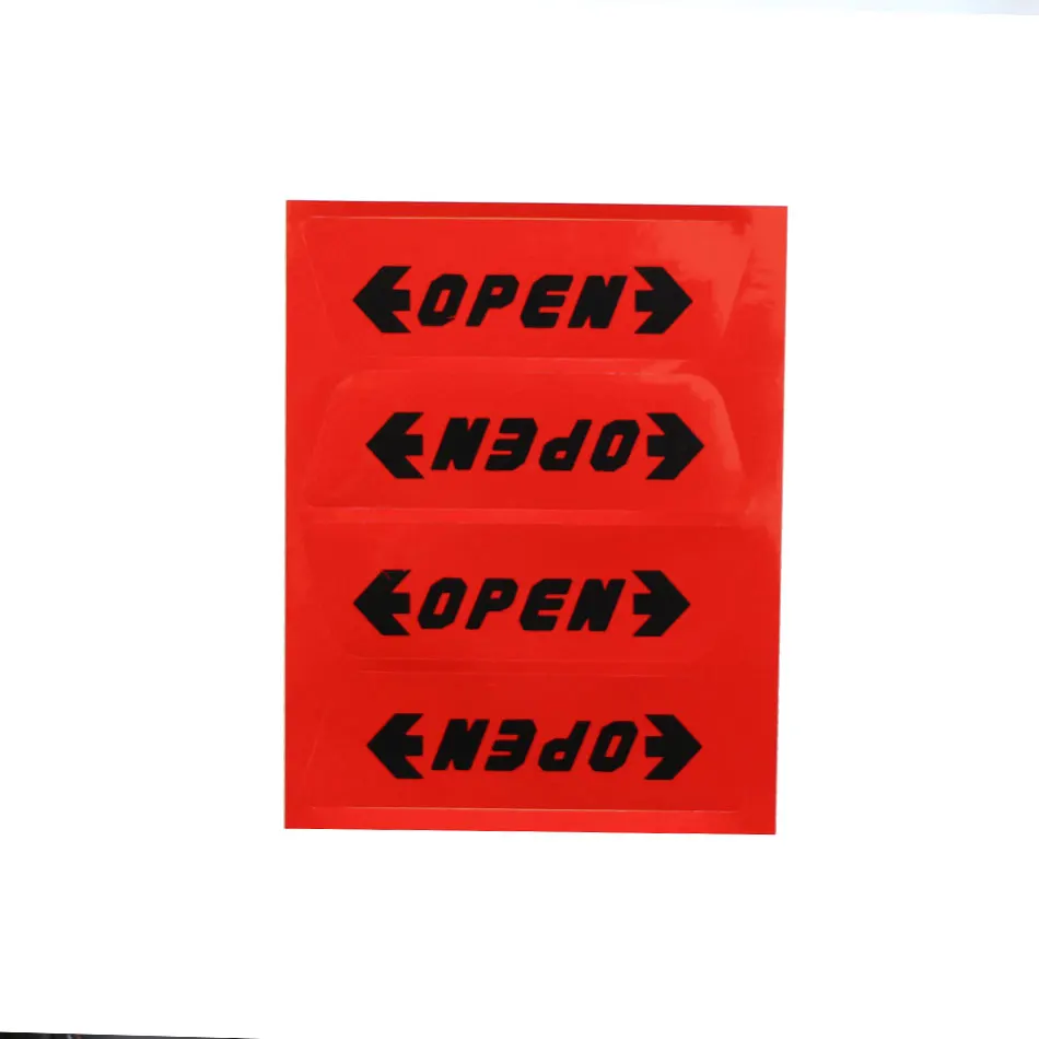 Предупреждающая наклейка s для автомобильных дверей 4 шт./компл. KIA Rio K2 K3 K5 K4 KX5 Cerato