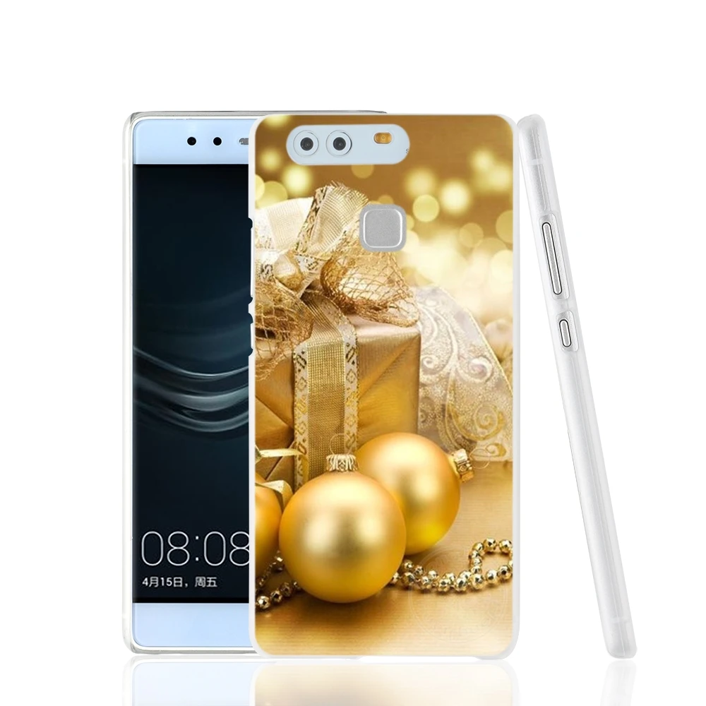 HAMEINUO Рождественская тема чехол для телефона huawei Ascend P7 P8 P9 P10 lite plus G8 G7 honor 5C 2017 Mate 8 |
