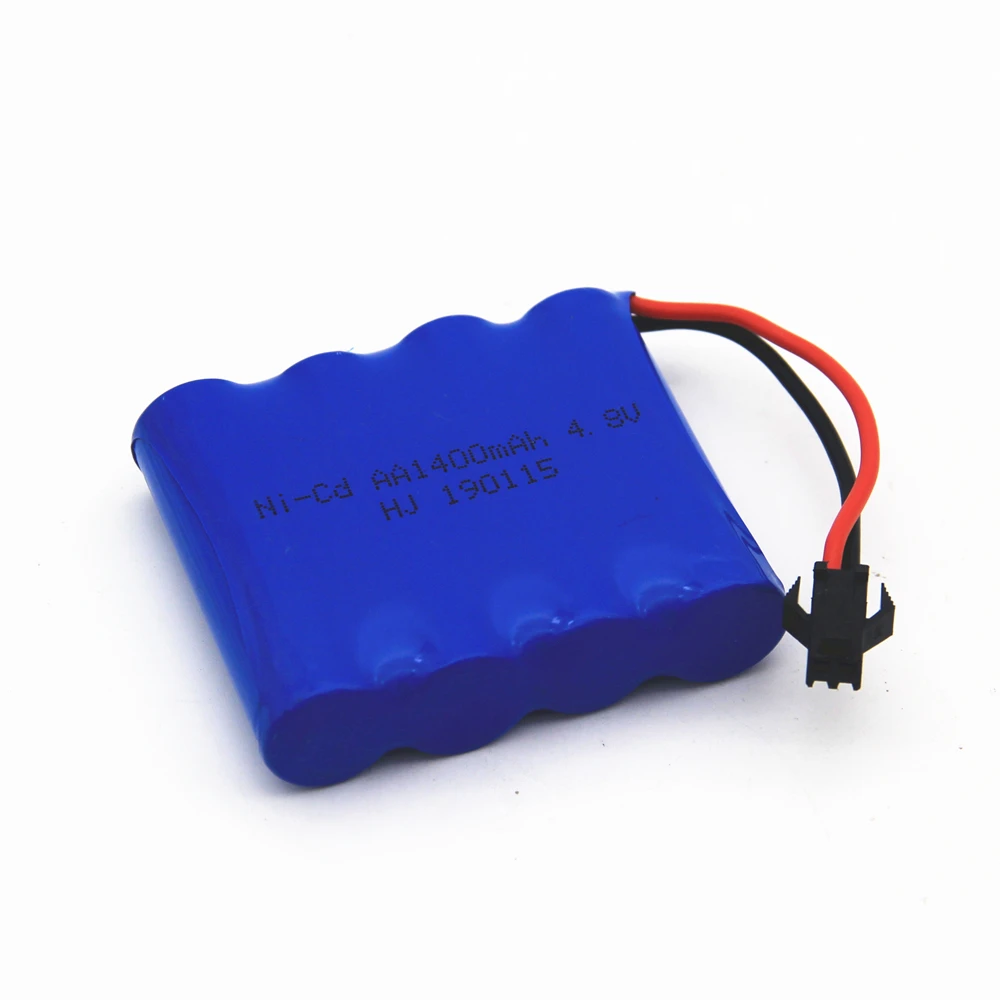 Limskey power 4,8 V 1400mAh Ni-Cd аккумуляторная батарея AA Ni Cd аккумуляторные батареи SM Plug перезаряжаемые батарейки AA