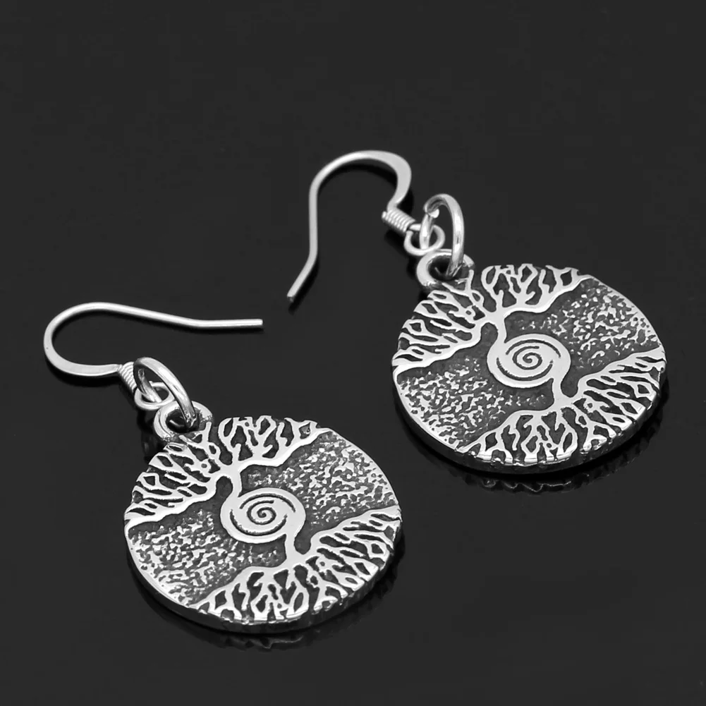 Скандинавский Викинг Yggdrasil treee жизни amulet из нержавеющей стали в виде капель с