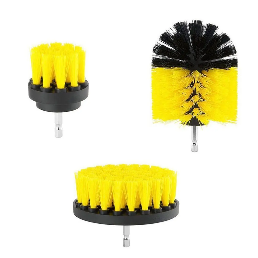

Cleaning Power Scrubber Brush Drill Brush Clean for Bathroom Surfaces Tub Shower Tile Grout Cordless Power Scrub Cleaning Kit