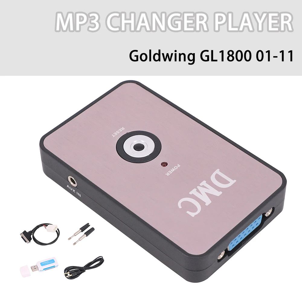 Мотоцикл новый цифровой USB музыкальный компакт диск с MP3 чейнджер плеер Чехол для