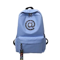 3pcs lot women canvas backpack fashionable travel bag creative school backpack for teenagers rucksack