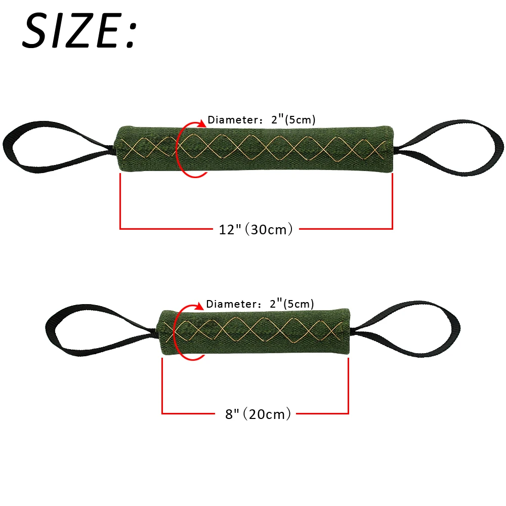 Интерактивная игрушка Strong Dog Jute Bite Schutzhund 2 ручки тренировочный инструмент для