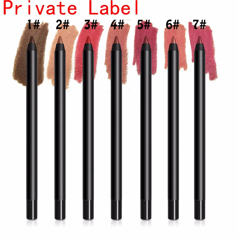 

Private label minimum and price as shown on store foam lip liner good quality have wholesale trade lip liner