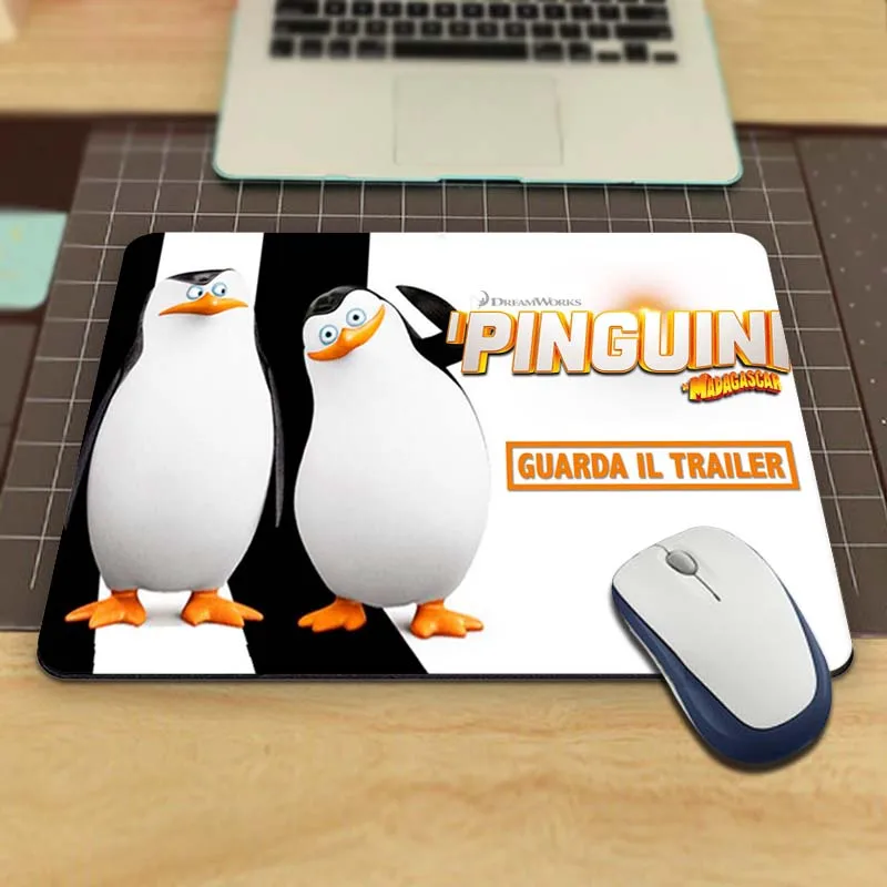 25x29cm MaiYaCa заказной высокоскоростной дизайн Pinguin винтажный Стильный коврик для мыши игровой Прямоугольный Коврик для мыши - Цвет: 25x29cm