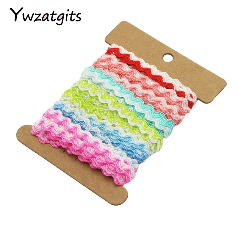 Ywzatgits 6 ярдов/партия Корсажная Лента Сделай Сам DIY бигуди для волос с бантом