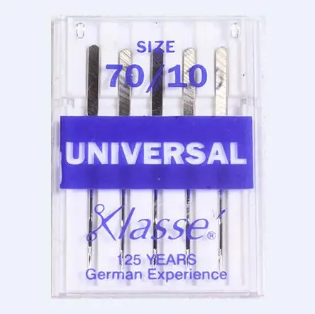 Иглы для швейной машины KLASSE HA x 1130/705H 15x1 Размер #9 #11 #12 #14 #16 #18 singer brother bernina pfaff elna