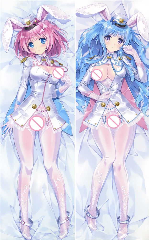 Наволочка из японского аниме Марин Кафа с рисунком Момо и Коко сексуальная