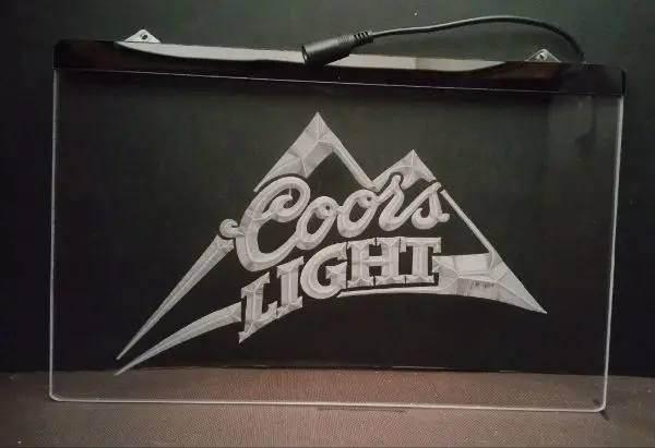 B-18 светлое пиво Coors Бар Паб Клуб 3d вывески светодиодный неоновый свет вывеска