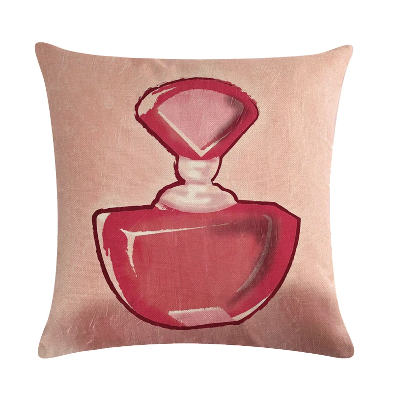 Beautiful Shoes Decorative Cushion Cover Cotton Linen Square Throw Pillow 45x45CM Case Home Office Car Sofa Decor | Дом и сад