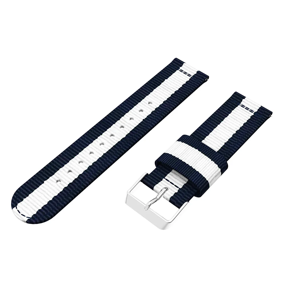 

Adjustable Woven Nylon Replacement Watchband Strap + Case Cover for Fitbit Blaze Watch