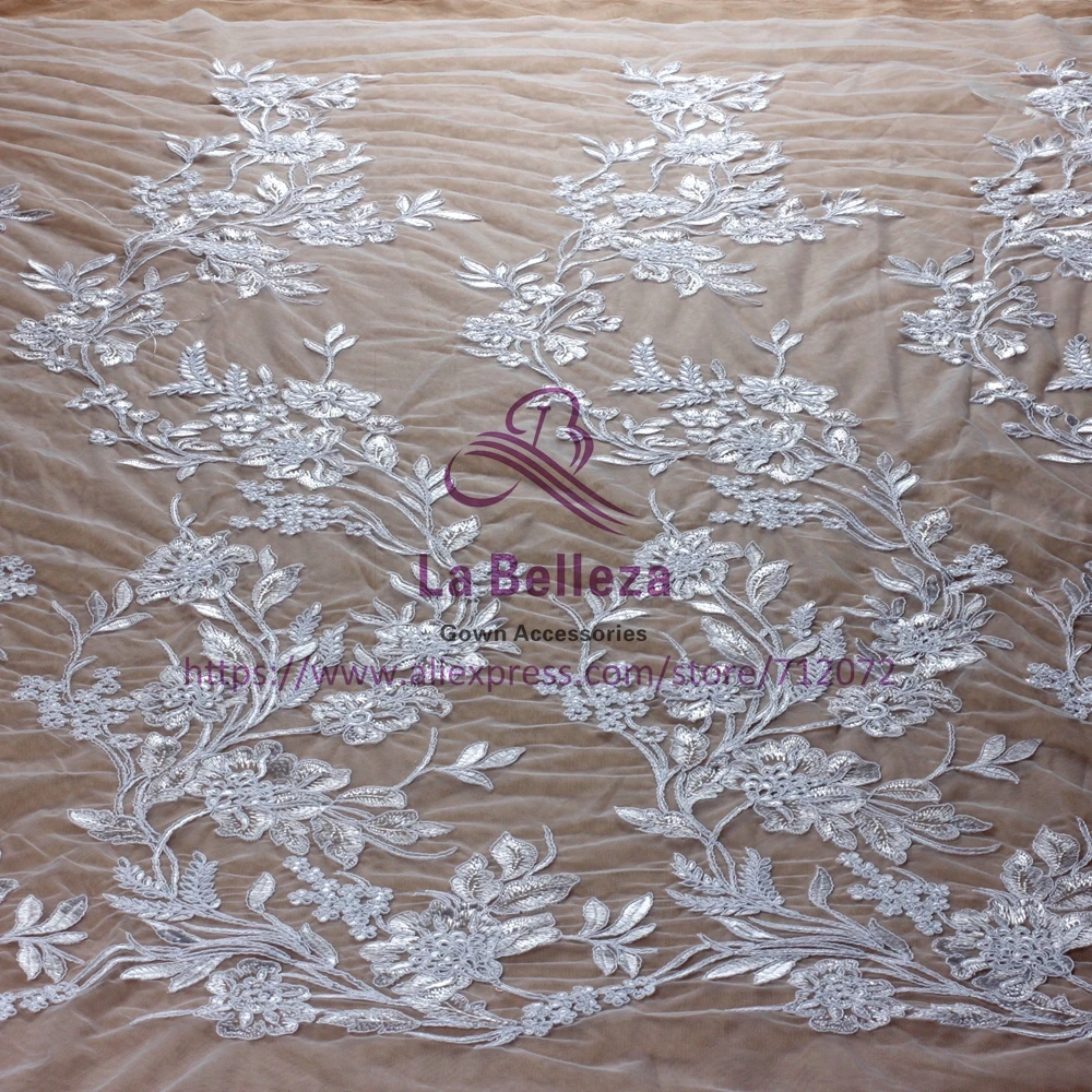 Кружевная ткань для невесты La Beauty Ширина 51 дюйма длина 1 ярд|lace fabric|lace lace fabriccord fabric