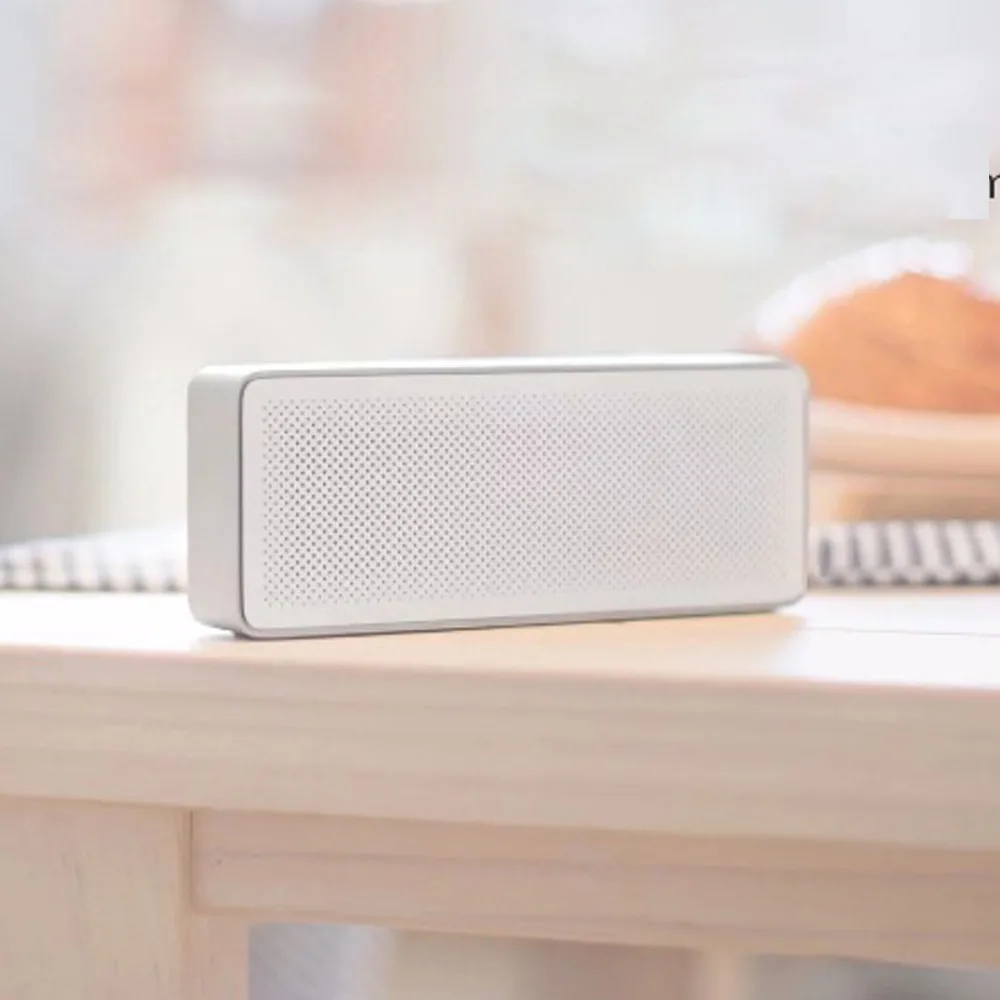 Оригинальный Xiao Mi Quare box Bluetooth 4 2 музыкальный динамик Встроенный литий полимерный