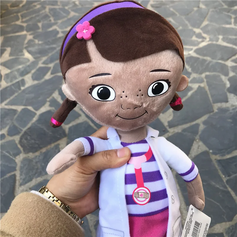 Juguetes de peluche originales para ni&ntilde;os, doctor, doctor, chica y oveja lambia, el mejor regalo-2