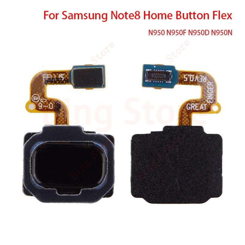 Для samsung Galaxy Note 8 Note8 N950 N950F N950D N950N Главная Кнопка отпечатков пальцев Touch ID Сенсор гибкий кабель для клавиатуры ремонт Запчасти