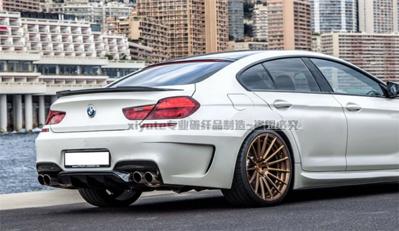 HLONGQT спойлер из углеродного волокна для BMW 6 серии F12 F13 M6 F06 Gran Coupe 640i 650i 2011 2017