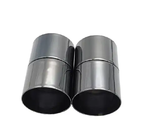 Aaazee 2 шт. 18 мм Внутренние магнитные застежки и застежки черного цвета, сильные магнитные большие застежки для изготовления браслетов, клей для шнура