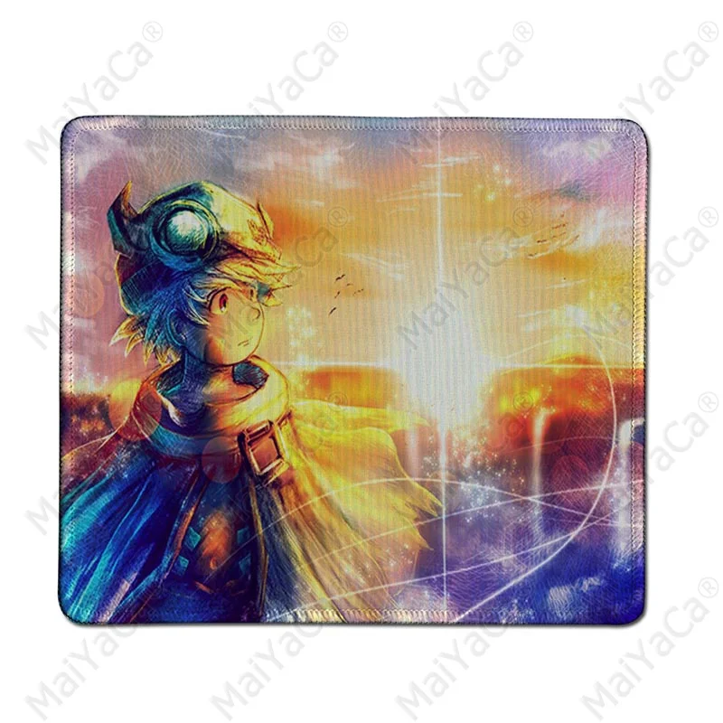 Lock Edge18x22cm MaiYaCa коврик сделано в Abyss аниме индивидуальные коврики для мыши компьютера Аниме Коврик для мыши и ноутбука большой коврик для мыши клавиатуры коврик - Цвет: Lock Edge18x22cm