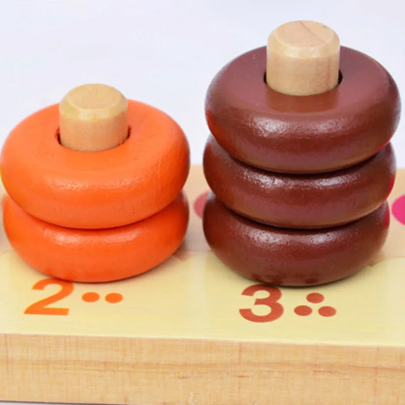 Kids toys Montessori 10 Level Clouds Computation Beads Wood Math Toy Educational Baby Toys Give your child a birthday present | Игрушки и