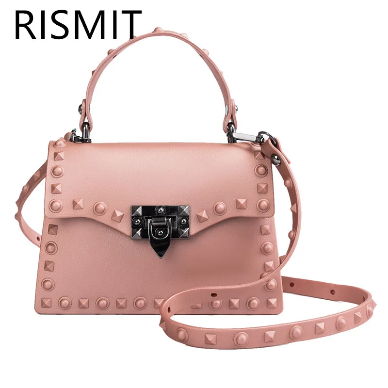 Bolsas женские сумки Mujer Rismit 2019 новые роскошные дизайнерские/желе на плечо T|Сумки с