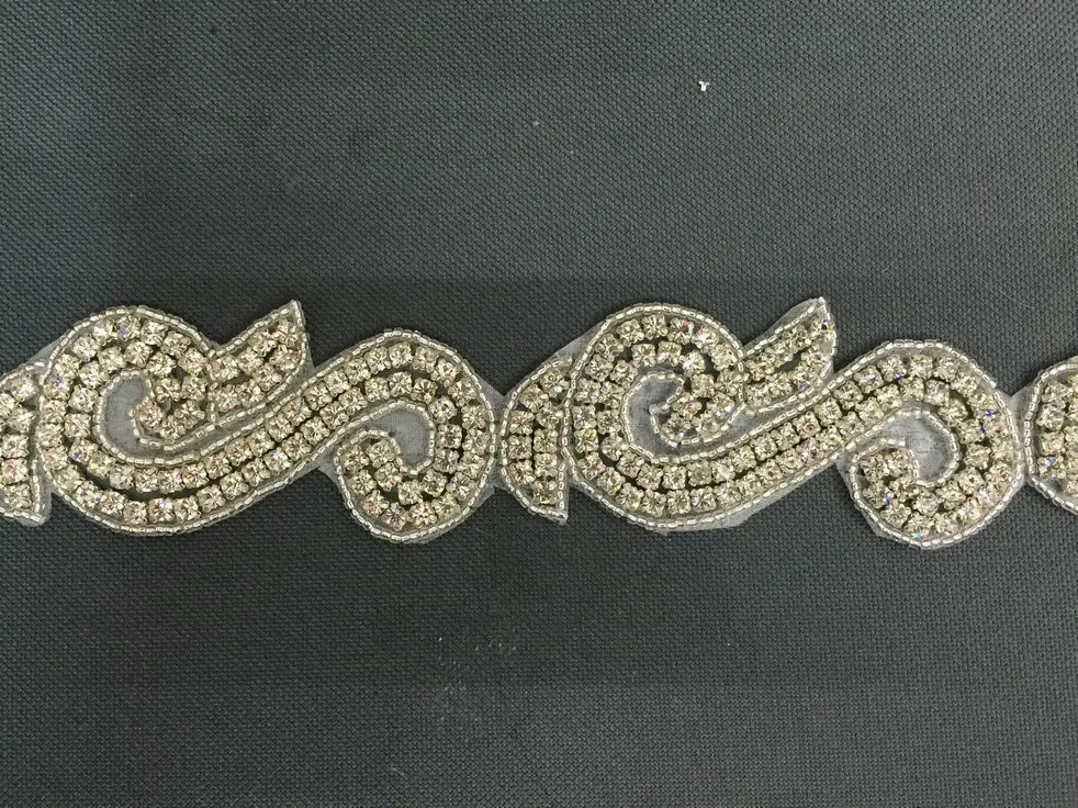 10 ярдов Свадебный Крест из горного хрусталя с кристаллами планки горный хрусталь