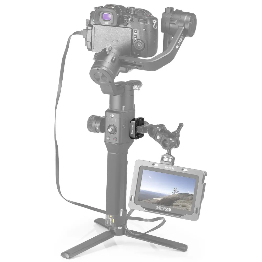 Монтажная пластина для камеры SmallRig DJI Ronin S & SC W/ Nato Rail Arri с отверстиями Fr Волшебная