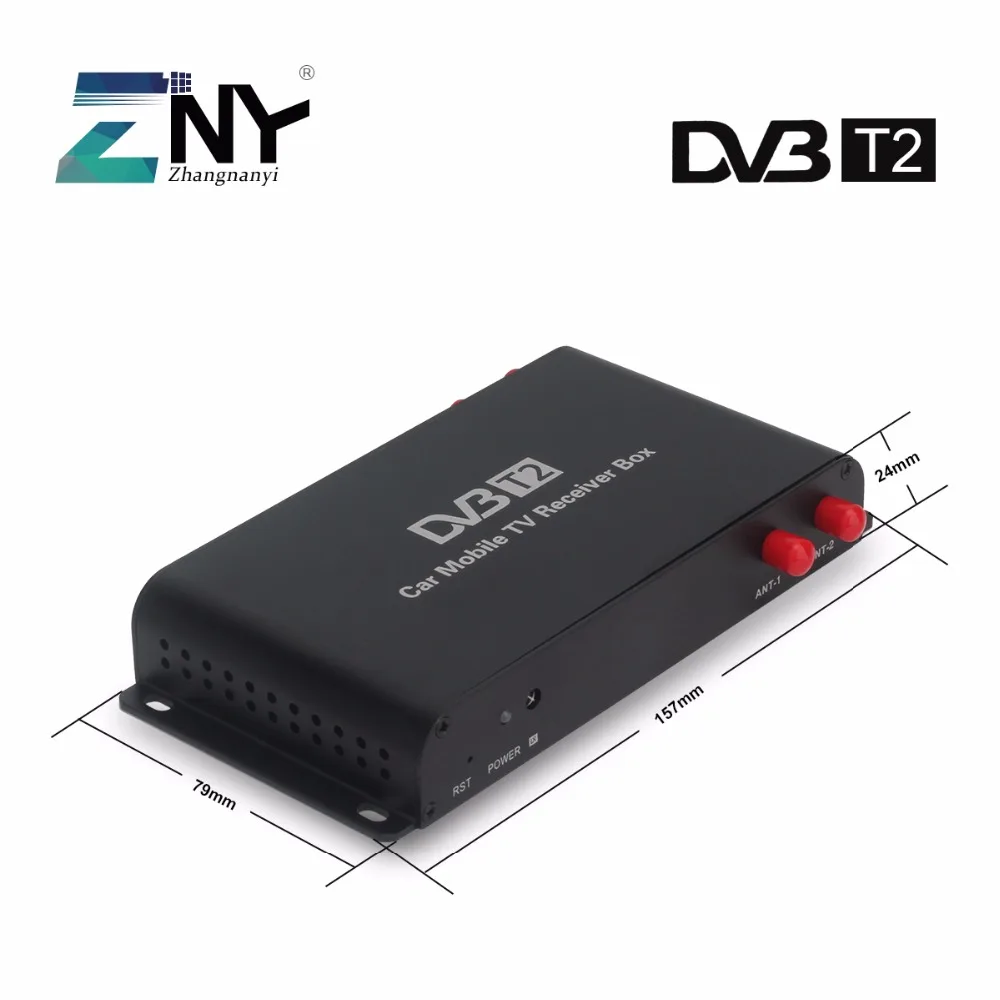 H.265 автомобиля DVB T2 Авто Цифровой ТВ коробка для Германия Италия Чехия Словакия