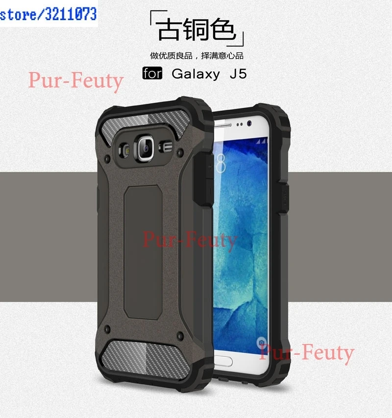 Bronze Защитный чехол для samsung Galaxy J5 J 5 500 J500FN SM-J500FN J500H/DS SM-J500H/DS J500H SM-J500H чехол s Гибридный чехол для телефона - Цвет: Bronze