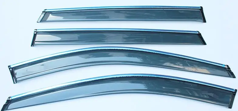 Для Renault Koleos Пластиковый оконный козырек Vent Shades Защита от солнца и дождя для