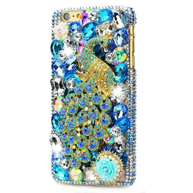 Чехлы с павлином для iPhone XS Max XR X 7 8 6 6S Plus роскошный блестящий мягкий чехол телефона