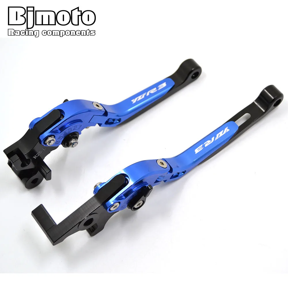 

One Pair Motorbike CNC Extending Clutch Brake Lever for Yamaha Yzf R3 2015-2020 YZFR3 ABS 2017-2018 yzf r25 2013-2020