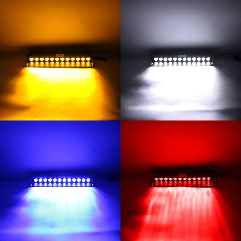 MON SU 1 комплект 12LED стробоскоп светильник аварийный пожарный полицейский Маяк