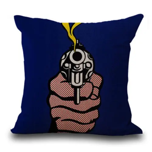 18 &quotХудожественный декор для дивана наволочка из хлопка и льна чехол