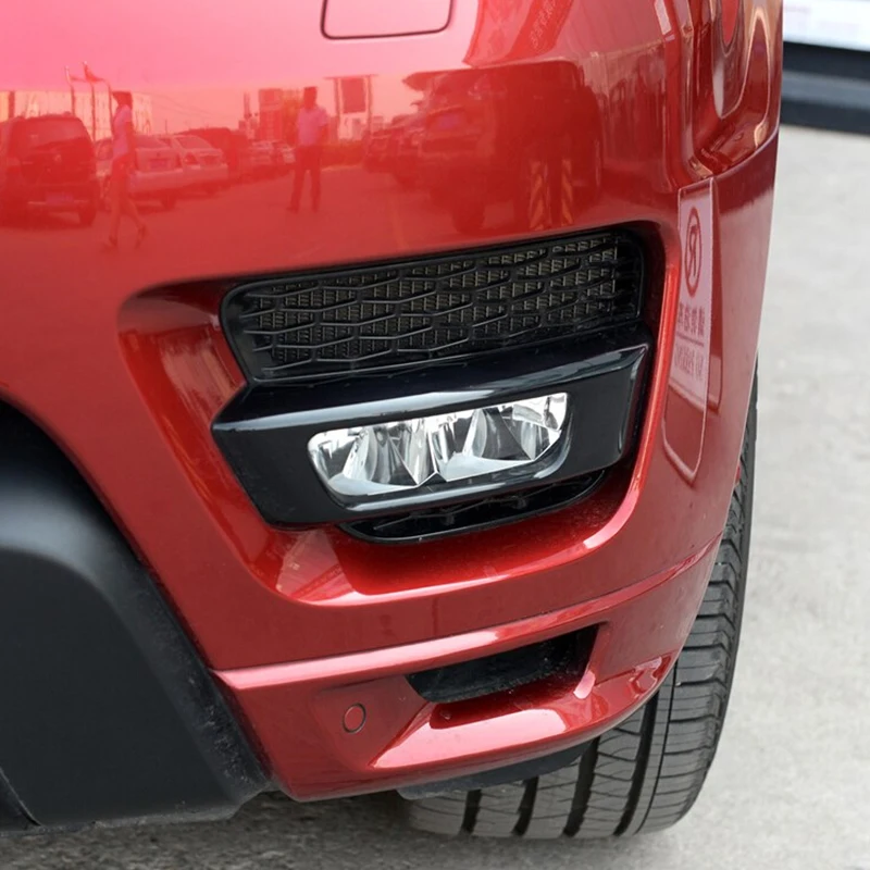 2 шт. хромированные накладки на переднюю фару для Range Rover Sport RR 2014 2017