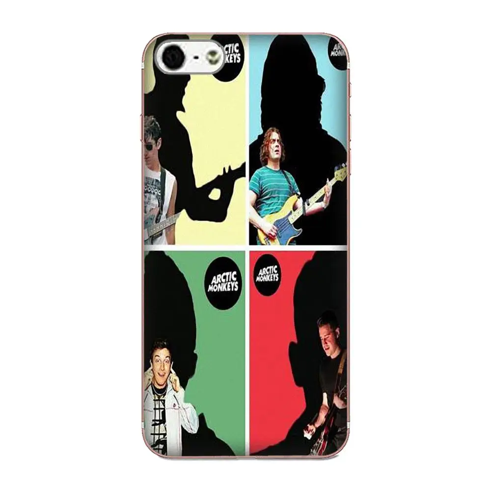 ТПУ Мягкие аксессуары для телефонов Чехол Xiaomi Redmi Note 2 3 3S 4 4A 4X 5 5A 6 6A Pro Plus Arctic Monkeys Art