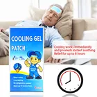 Sumifun охлаждающие пластыри, медицинский пластырь для взрослых и детей, наклейка с низкой температурой накладка на глаза от головной боли, C1619