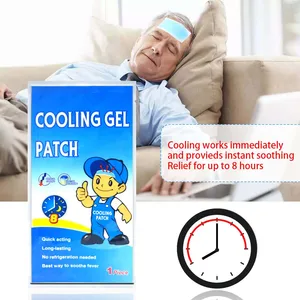 Sumifun охлаждающие пластыри, медицинский пластырь для взрослых и детей, наклейка с низкой температурой накладка на глаза от головной боли, C1619