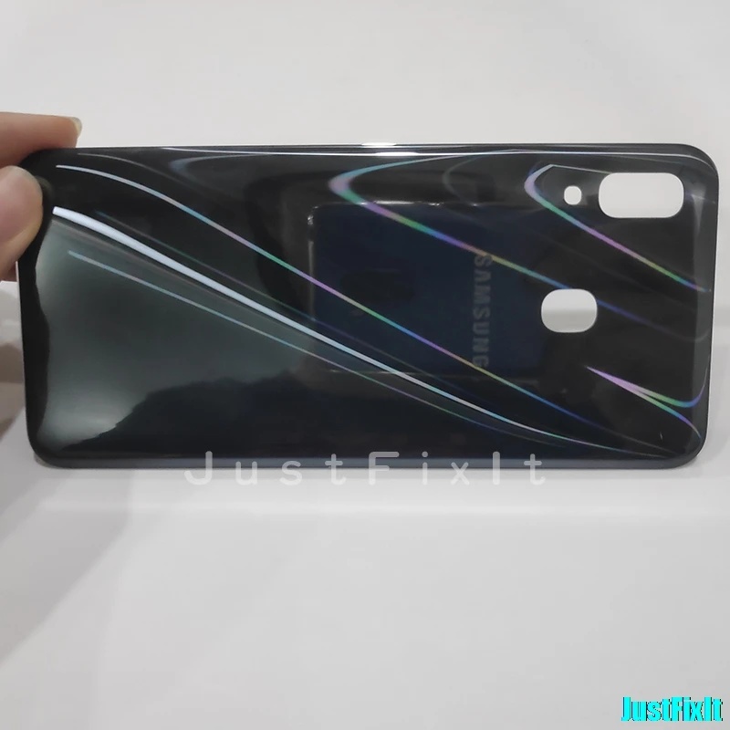 Заменить Батарея Обложка для SAMSUNG Galaxy A30 SM-A305F A305 SM-A305F задняя Батарея крышка Дверь задняя Корпус чехол