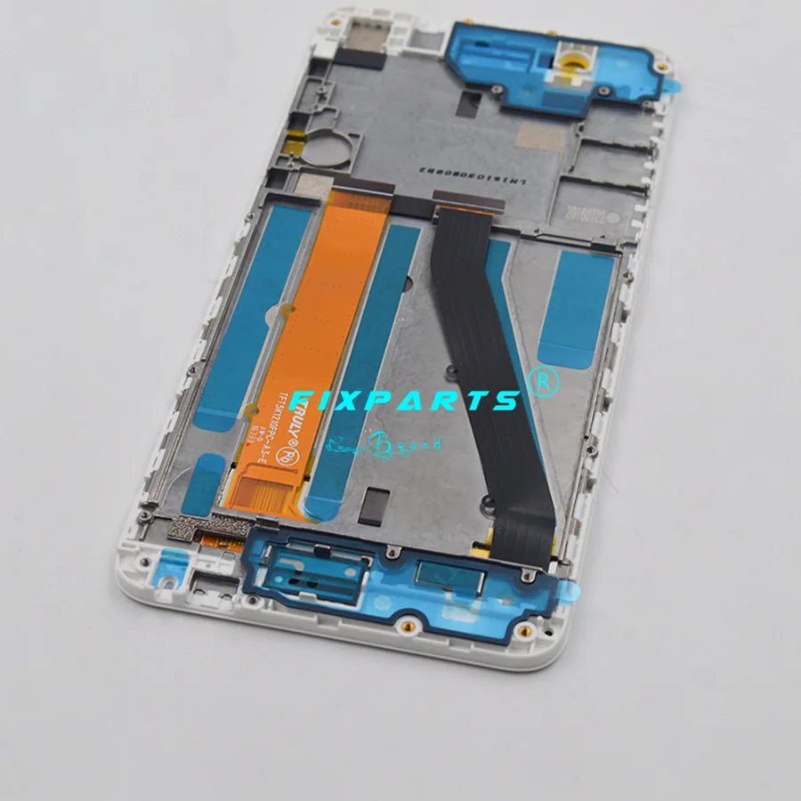 Для HTC Desire 728 LCD 728G Дисплей сенсорный экран дигитайзер сборка с рамкой запасные