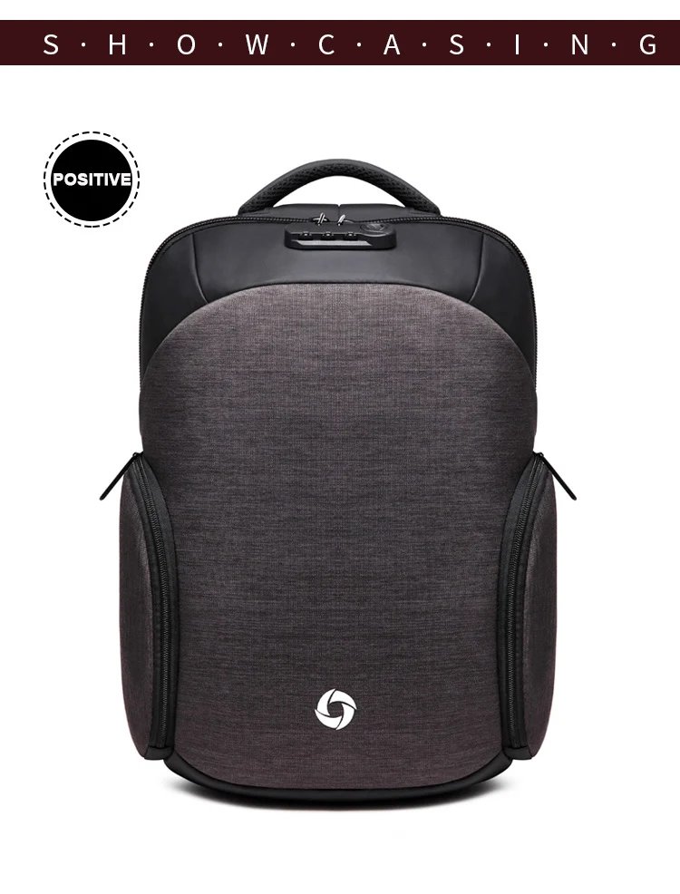 Рюкзак ozuko, водонепроницаемый, мужской, Mochila, внешний, USB, зарядка, 15,6 дюймов, рюкзак для ноутбука, школьный, Повседневный, школьный, анти-вор, рюкзак