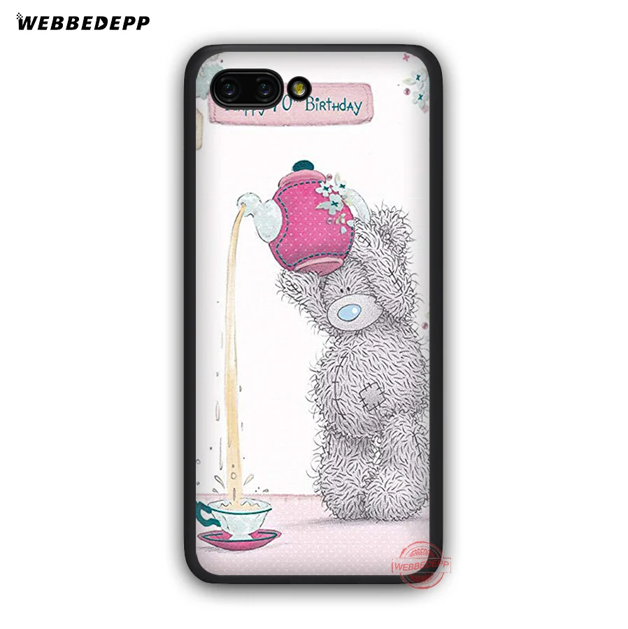 WEBBEDEPP Tatty Teddy Me To You Bear Мягкий чехол для Honor 20 10 9 9X 8 Lite 8C 8X 7X 7C 7A 3 Гб оперативной памяти