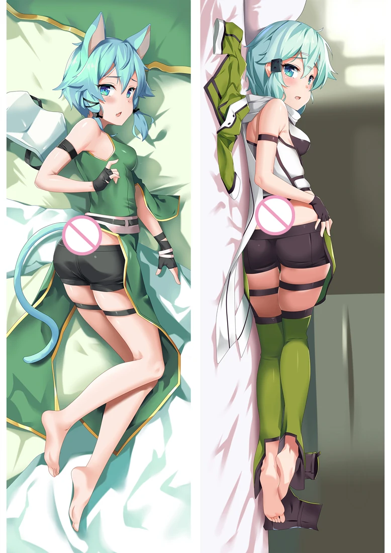 2017 September обновление аниме Sword Art Online SAO sexy girl Asada Shino Подушка Dakimakura чехол для
