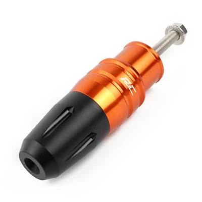 RC ORANGE Оранжевый мотоциклетный каркас Краш колодки для KTM DUKE 390 RC 390 DUKE390 RC390 выхлопные Ползунки Краш протектор - Цвет: RC ORANGE