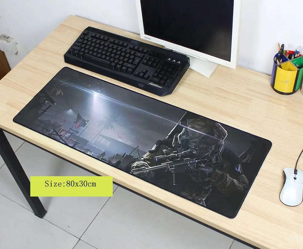 Коврик для мыши warface 800x300x3 мм|mouse pad large|mouse padlarge |